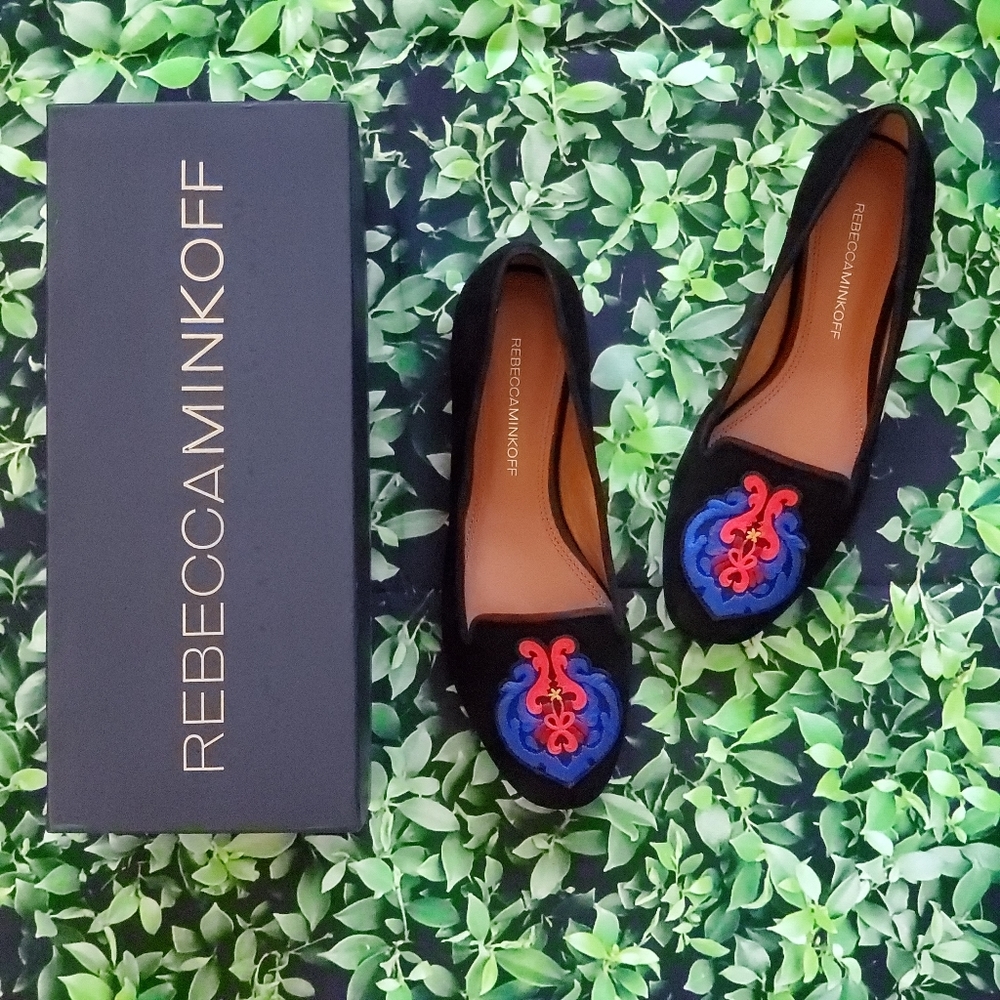 🎉HP✨ BNIB! REBECCA MINKOFF  Zodiac Sign Astro Too Flats - Cancer July